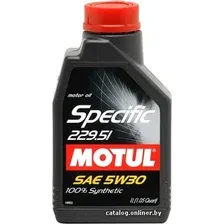 Моторное масло Motul Specific 229.51 5W-30 1л