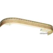 Карниз для штор Legrand Галант Neo Флора 48066883 (2.8 м, песок)
