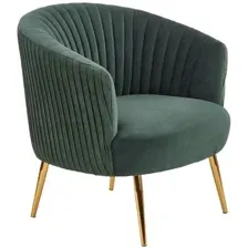 стул кухонный Halmar Crown, темно-зеленый