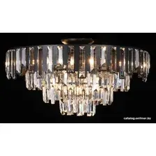 Люстра средней высоты Mirastyle WX-9007/6+3 BK