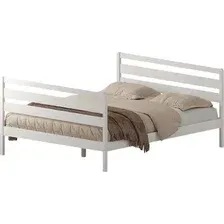 Кровать Домаклево Лето 160x200+В3+В3 (белый)