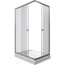 Душевой уголок Triton Вента 120x80 (хром, с поддоном)