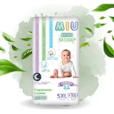 Подгузники-трусики детские MIU 5XL-Junior 12-17кг (38шт)