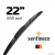 Щетка стеклоочистителя Senfineco гибридная Hybrid 22" (550мм)