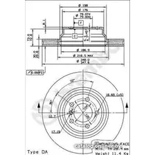 Тормозной диск Brembo 09935511
