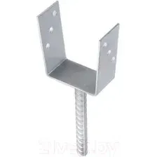 Основание для столба Starfix Анкерное тип U 100х325х120 / SMP-32327-1