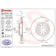 Тормозной диск Brembo 09977211
