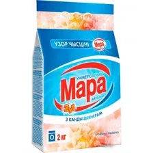 Стиральный порошок Мара Ўзор чысціні 2 в 1 с кондиционером 2 кг