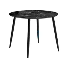 Стол обеденный DikLine SFR100 Black, черный мрамор