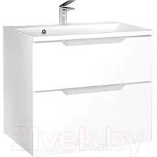 Тумба под умывальник Raval Wector 70 / Wct.01.70/P/W/MD (подвесная)