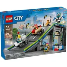 Конструктор LEGO City Без ограничений: трасса с рампами для гоночных авто 60460