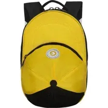 Детский рюкзак Grizzly RS-673-1 (черный/желтый)