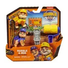 Игровой набор PAW Patrol Крепыш и Микс с кинетическим песком / 64595