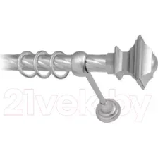 Карниз для штор Lm Decor Верди 030 1р витой 25мм (сатин, 1.8м)
