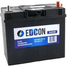 Автомобильный аккумулятор EDCON DC45330R (45 А·ч)