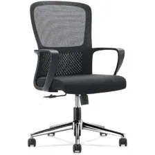 Офисное кресло SitZone U-069B (хром/черный)