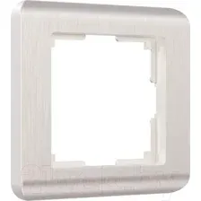 Рамка для выключателей и розеток Werkel W0012113 / a051264 (перламутровый)