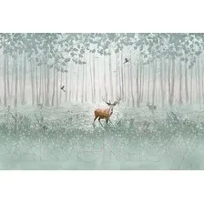Фотообои Vimala Олени на опушке 270x400