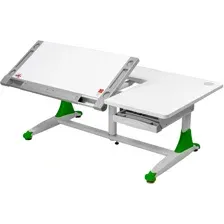 Стол COMF-PRO King Desk белый/зеленый
