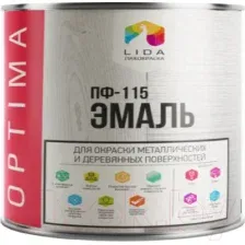 Эмаль LIDA Optima ПФ-115 20 кг (белый)