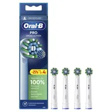 Насадки для электрической зубной щетки Oral-B Pro Cross Action, 4 шт.