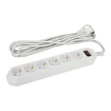 Сетевой фильтр ЭРА USF-6es-3m-W-BOX / Б0037262 (белый)