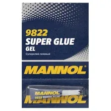 MANNOL 9822 Мгновенный гель-клей Super Glue, 3 г