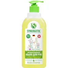 Мыло жидкое Synergetic Имбирь и бергамот, 500 мл