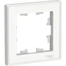 Рамка Systeme Electric AtlasDesign ATN200101 (белый)