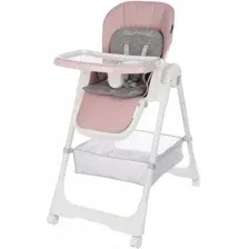 Высокий стульчик Martin Noir Tody Lux (coral pink) 0+