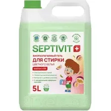 Гель для стирки Septivit Цветное Белье Маракуйя (5л)