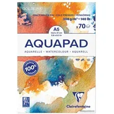 Набор бумаги для рисования Clairefontaine Goldline Aqua 975720C
