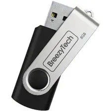 USB Flash BreezyTech U006 8GB (черный)