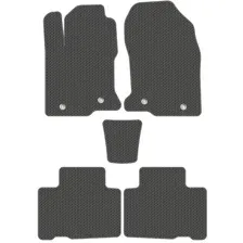 Комплект ковриков для авто Alicosta Lexus NX200 I (suv / ZGZ10, ZGZ15) 2014 - 2021 (серый)