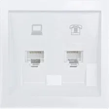 Розетка Lezard Zima 704-0288-143 (белый)