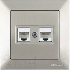 Розетка Mutlusan Daria 2120 138 0183 (титан)