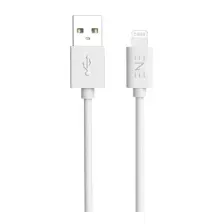 Зарядный кабель Atomic Energeek-Connect Lightning / 30259 (1м, белый)