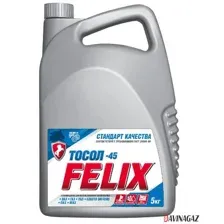 Тосол готовый - FELIX Стандарт -45° (синий), 5кг / 430206045