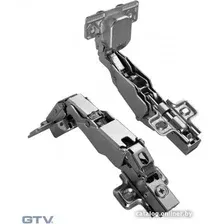 Мебельная петля GTV +165 с доводчиком с клипом