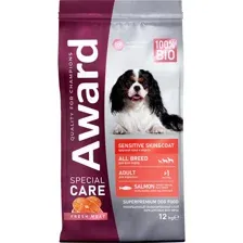 Корм для собак Award Special Care Sensitive Skin&Coat, лосось, 12 кг