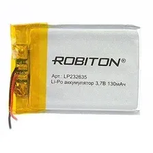 Аккумулятор Robiton LP232635 130mAh 1 шт