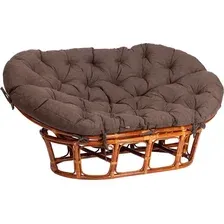 Диван садовый Tetchair Mamasan 23/02 W с подушкой (коньяк/коричневый)