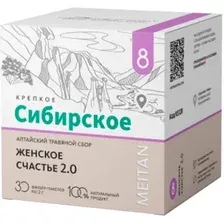 БАД Meitan Крепкое сибирское №8 Женское счастье 2.0 (30 пакетиков)