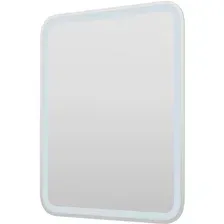Пекам Зеркало Marta 1 50x60 marta1-50x60dcl (с подсветкой, сенсором на взмах руки и часами)