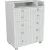 Детский комод Incanto Lunna Charm МДФ 800/5 PK-0004/12mdf (белый)