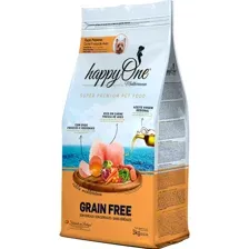 Корм для собак HappyOne Mediterraneum, сухой, беззерновой, для мелких пород, со свежим яйцом и свежим мясом птицы, 3 кг