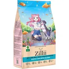 Сухой корм для собак Zillii Adult Dog Small Breed Sensitive Digestion белая рыба с лососем 800 г