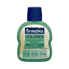 Колер SNIEZKA Colorex №42 весенне-зеленый 0,1 л