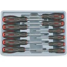 Набор отверток Torx с отверстием FORCE 11 предметов (2119T)