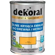 Эмаль Dekoral Emakol Strong 0.9 л (красное дерево)